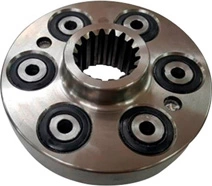 acoplamento do rotor com 6 buchas montadas - vv3933-00 -