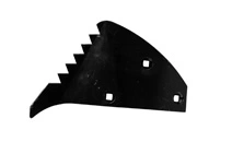 aleta serrilhada maior direita com fixadores -vv4222-00 -