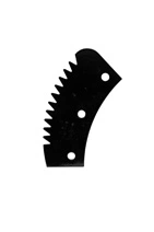 aleta serrilhada menor direita com fixadores - vv4224-00 -