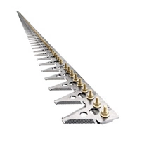 barra de corte seccionada 30' - dente fino - vv6260-01 -