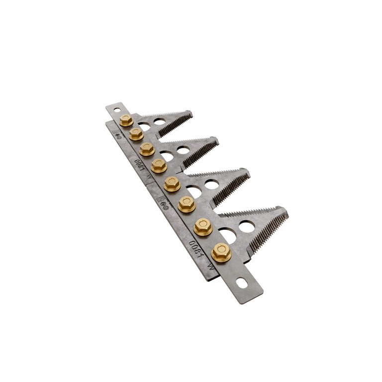 juncao para barra de corte seccionada - dente fino -