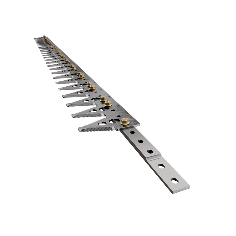 barra seccionada terminal - lado direito - dente fino -